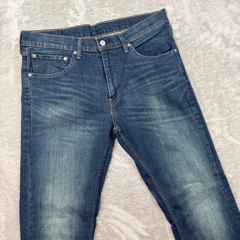 Levi's 527 Slim Bootcut Jeans Mens 34x34 Blue Medium Wash Stretch Denim